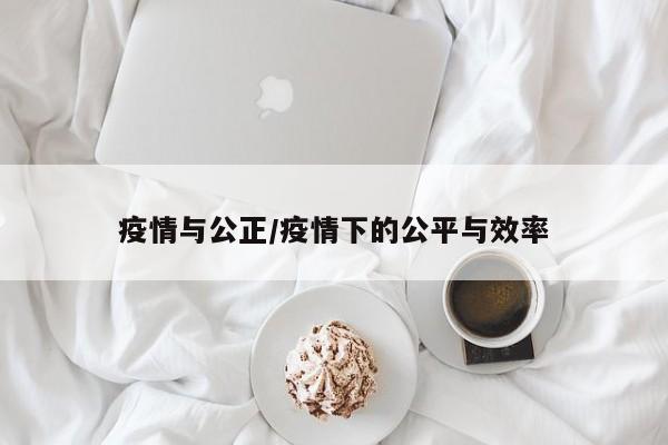 疫情与公正/疫情下的公平与效率